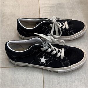 Converse Black and White Star Sneakers